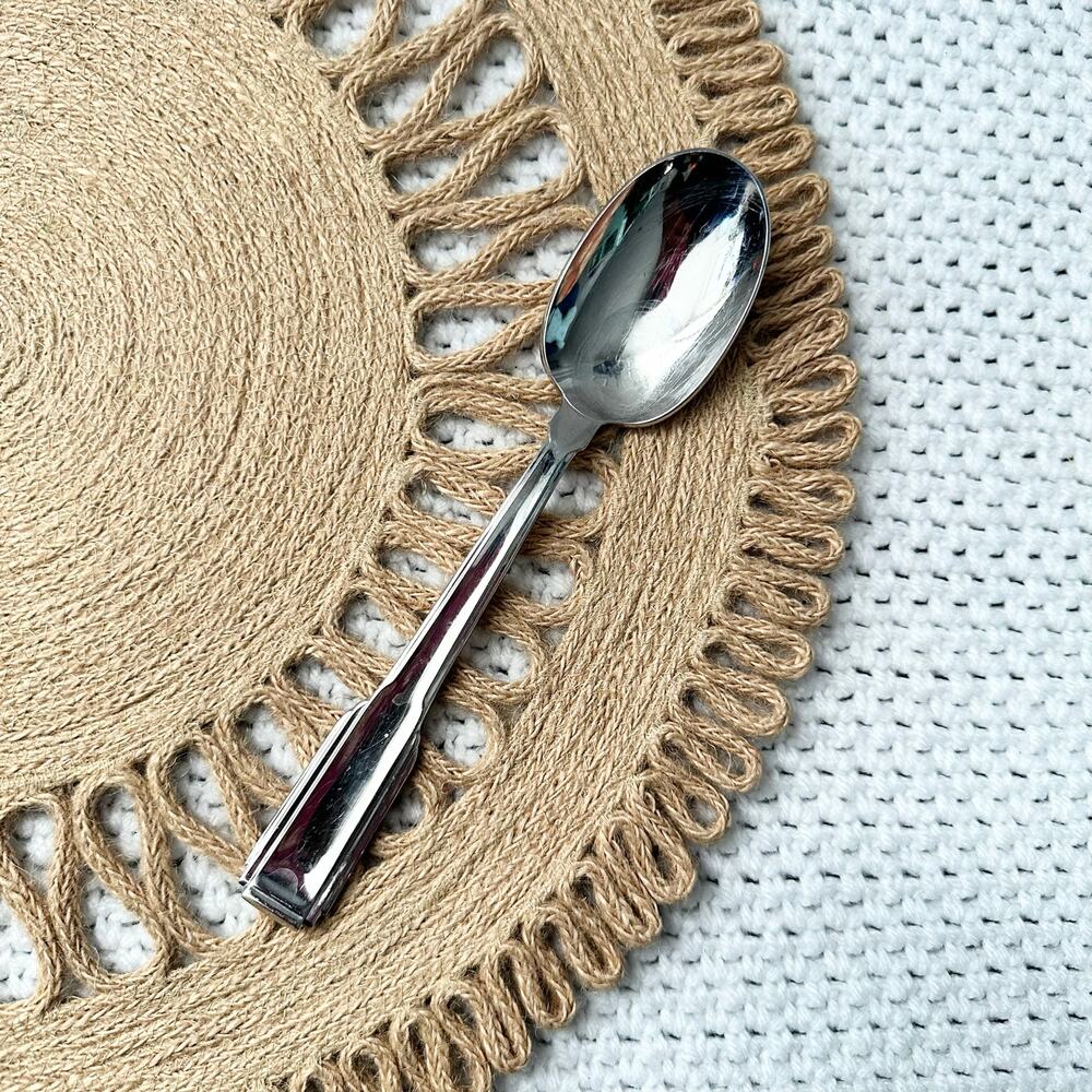 Mikasa Japan 18/8 Stainless Steel The Ritz Flatware Replacement Serving Spoon